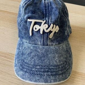NWOT Robin Ruth Denim 'Tokyo' Baseball Cap from Japan 🇯🇵 - Blue